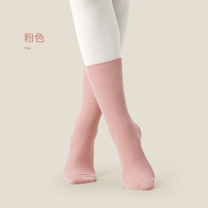 Loquat Dance Socks Three-Piece Bottom Modern Dance Socks Adult Dance Practice Professional Non-Slip Dance Socks Children'S Ballet Socks - Image 1